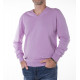 Maglione con zip centrale